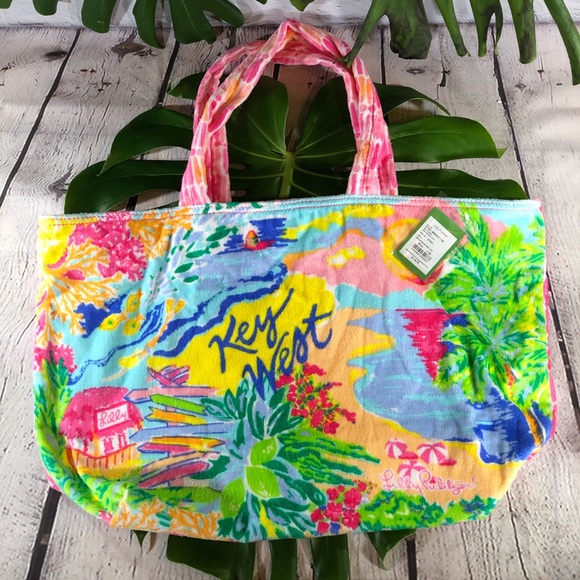 NWT! Lilly Pulitzer Destination Tote Key West - Picture 2 of 5